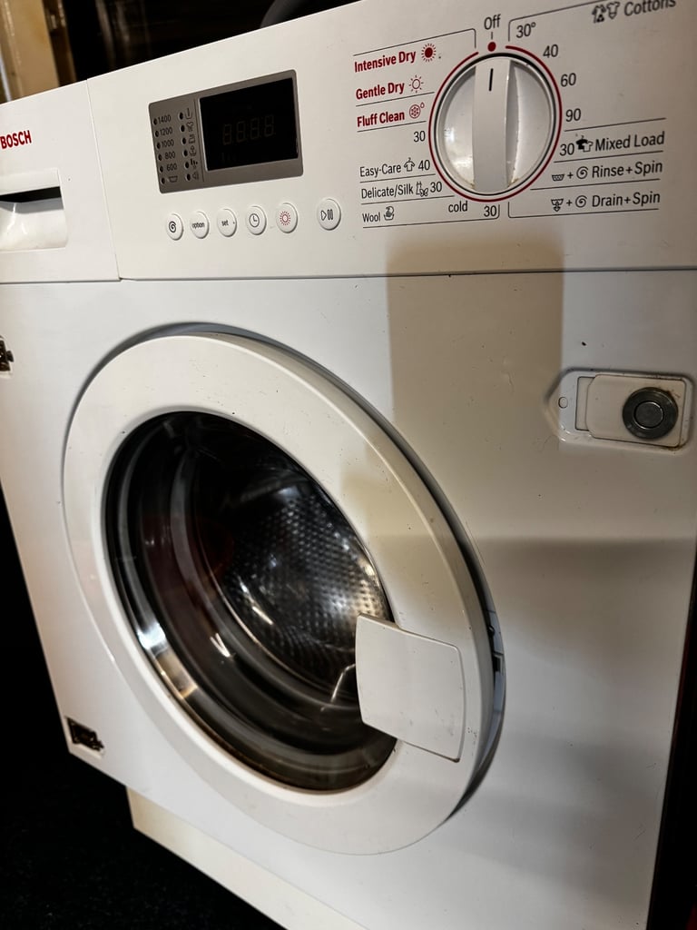 image for Bosch WKD28360GB Automatic Integrated Washer Dryer 