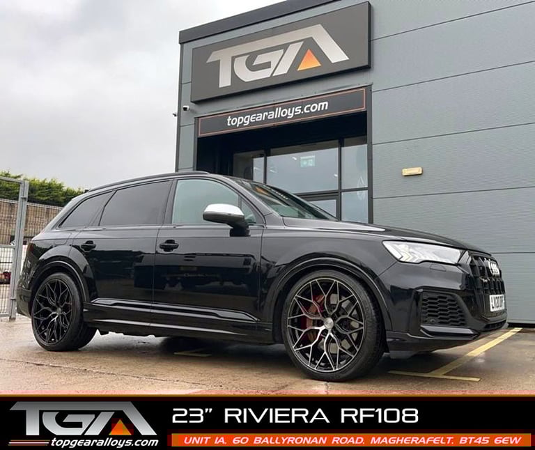 23" Riviera RF108 Alloy Wheels & Tyres 5x112