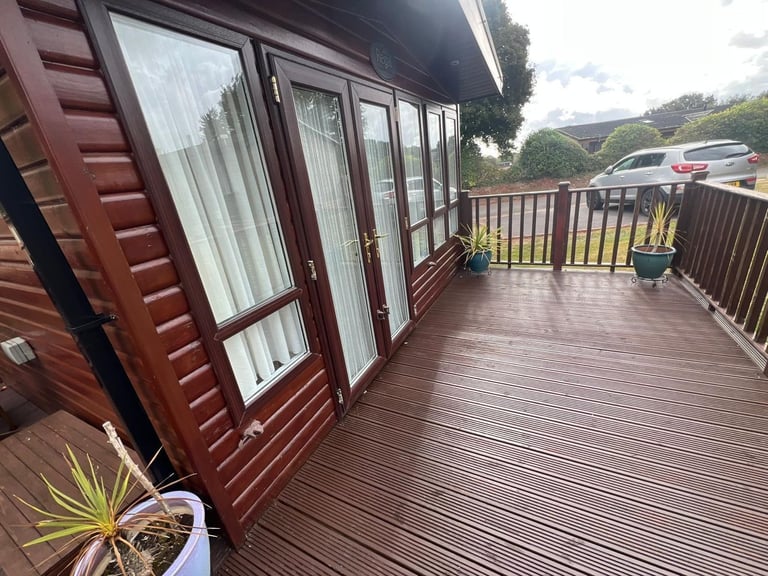 Static Caravan wooden lodge For Sale Off Site Regal Autograph 40ft x 13ft, 3 Bed