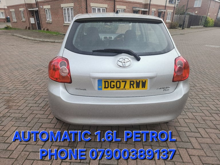 TOYOTA AURIS AUTOMATIC 1.6LTR PETROL ULEZ COMPLY BARGAIN PRICE 