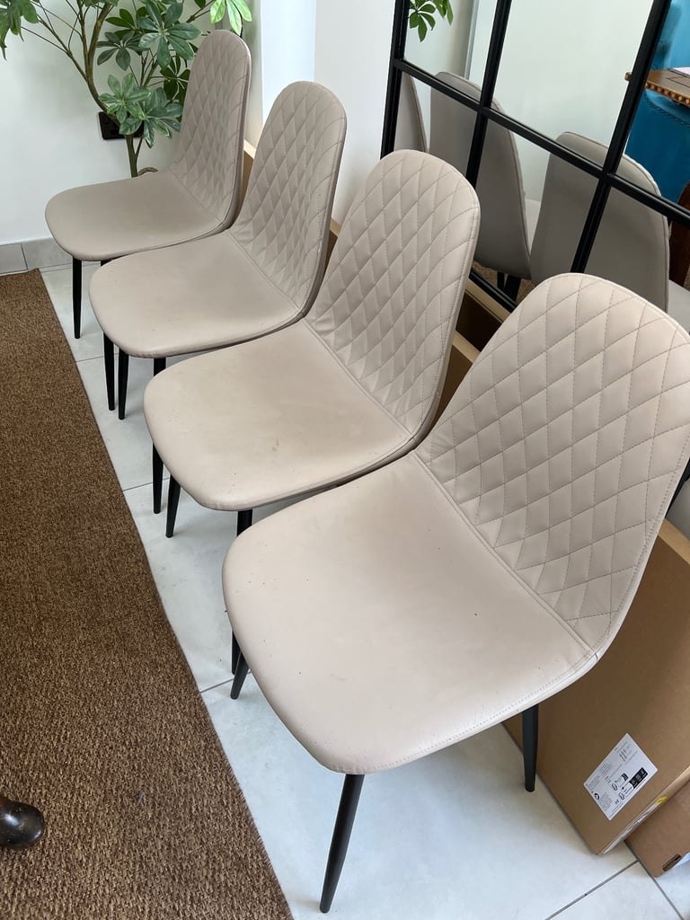 Dinning chairs - set of 4