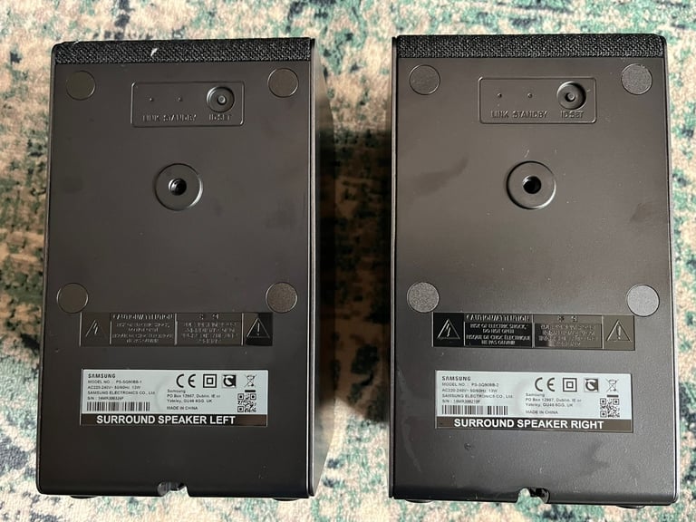 Samsung Soundbar, subwoofer and Rear Speakers