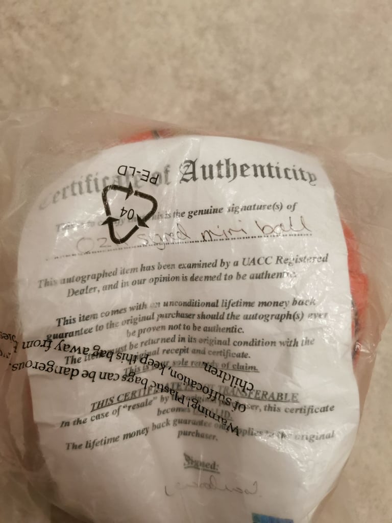 image for Signed Ozil ball from arsenal 