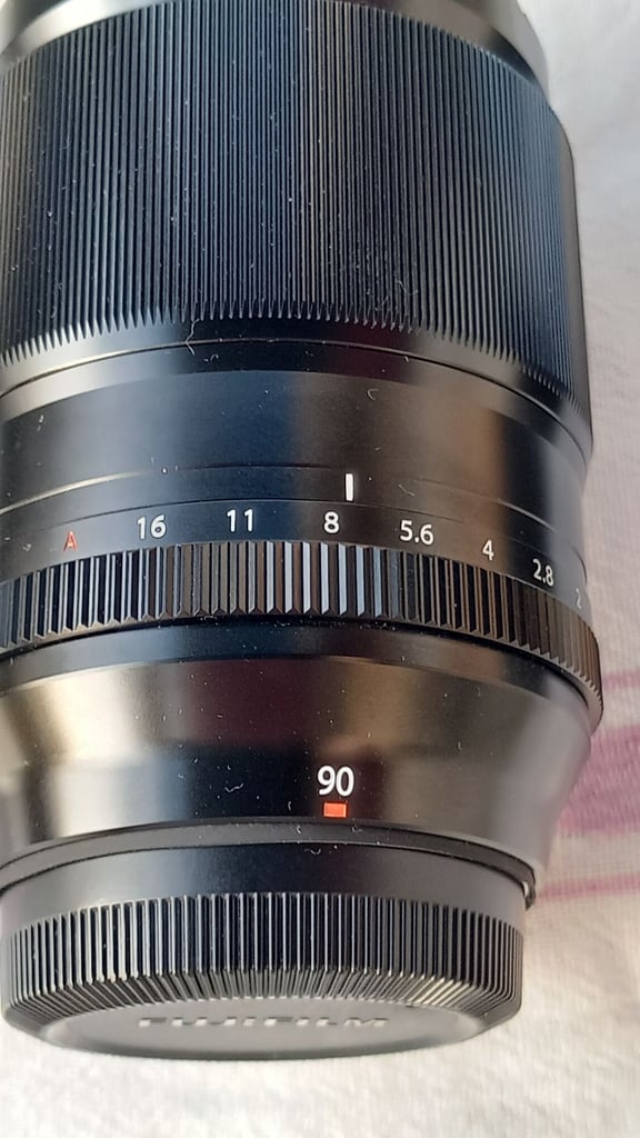 image for Fujinon 90mm f2 prime lens 