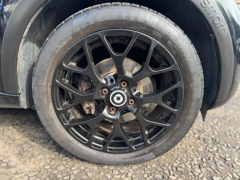 2016 smart forfour 1.0 Edition Black Hatchback 5dr Petrol Twinamic Euro 6 (s/s) (71 ps) Hatchback...