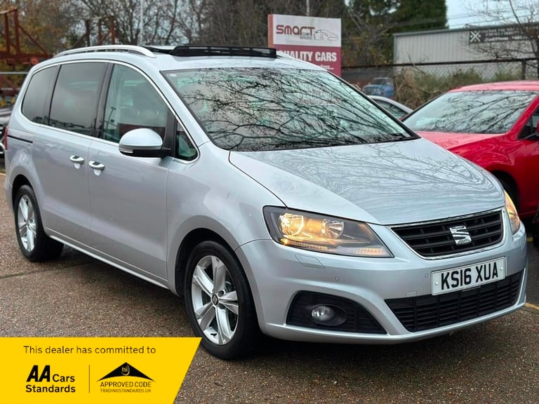 SEAT Alhambra TDI SE LUX 2.0 Automatic 7 Seater Full Service History Cambelt don