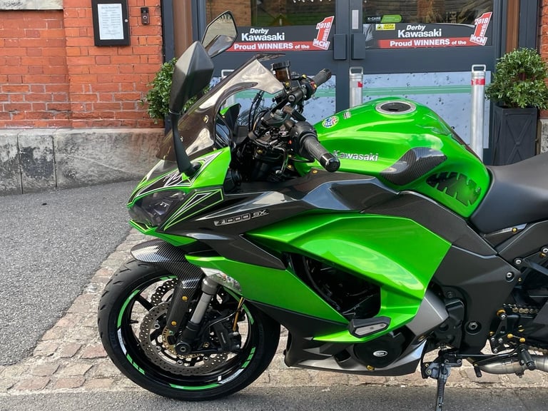 2017 Kawasaki Z1000sx sports touring motorcycle in Green
