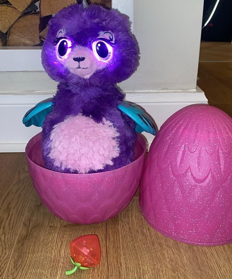 HATCHIMALS WOW Llalacorn 32Inch Interactive Hatchimal with Re-Hatchable Egg
