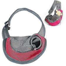 Dog and Cat Sling Carrier Hands Free Reversible Pet Papoose Bag