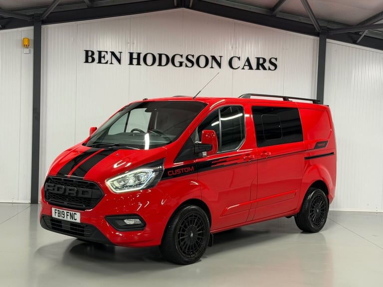 2019 19 FORD TRANSIT CUSTOM 2.0 300 ECOBLUE LIMITED CREW VAN DOUBLE CAB 5DR DIES