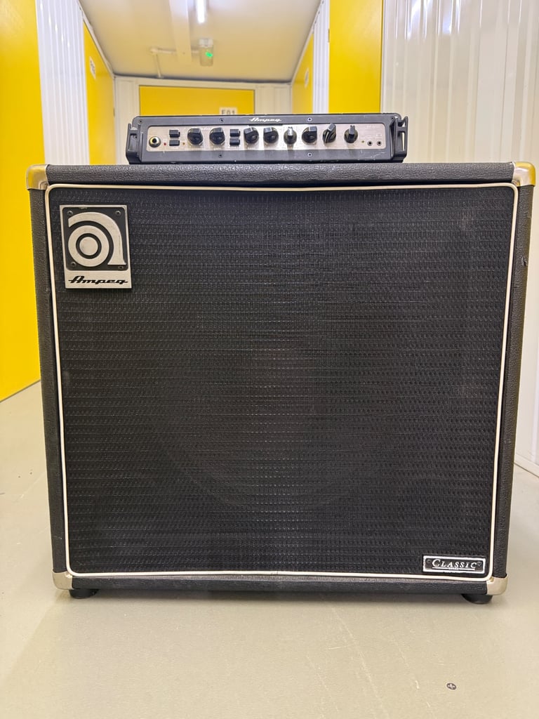 Ampeg Bass Amp Head & Cab 