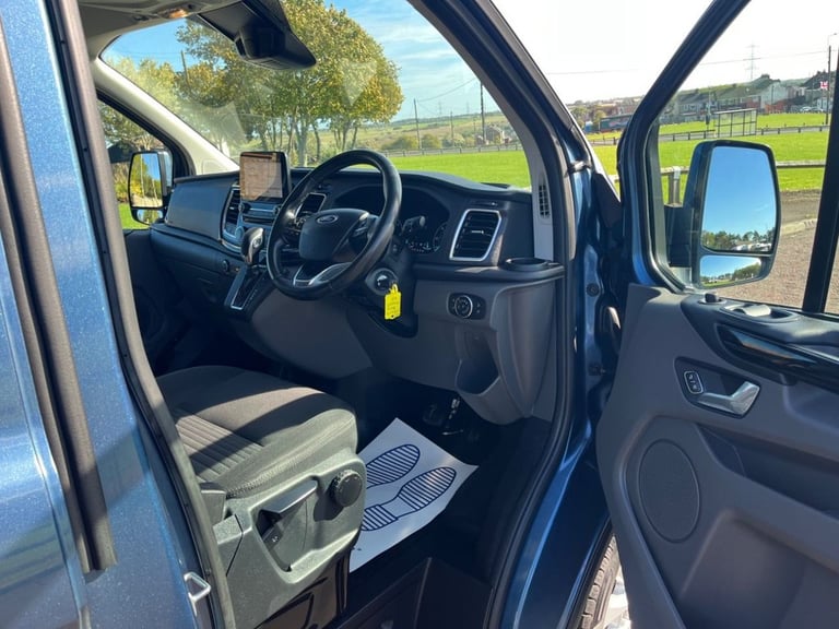 2019 69 FORD TRANSIT CUSTOM 2.0 320 ECOBLUE LIMITED AUTO CREW VAN DOUBLE CAB 5DR