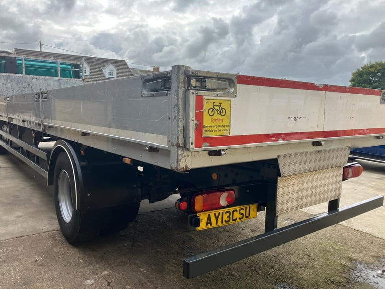 2013 DAF CF 65 .220 18 ton drop side truck idea scaffolding 