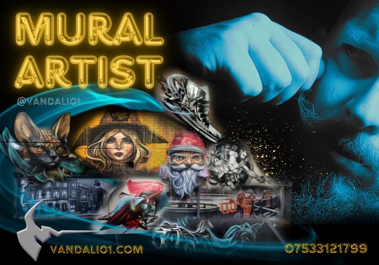 Graffiti artist for murals ,kids bedrooms and workshops.