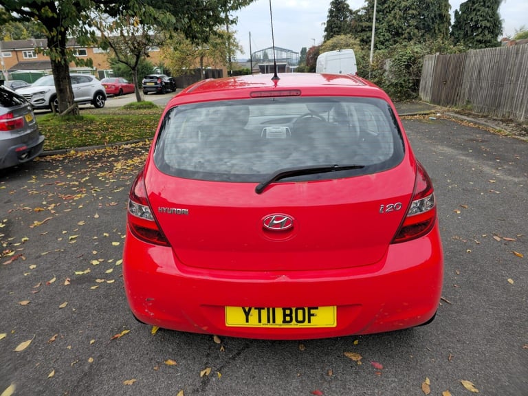 2011 Hyundai i20 1.2 Comfort 5dr HATCHBACK PETROL Manual