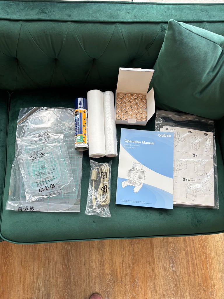 Brother Entrepreneur PR680W - 6 needle embroidery machine 