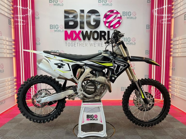Triumph TF 450 RC 2025 - Only 23 hrs - HUGE SAVING - INC VAT