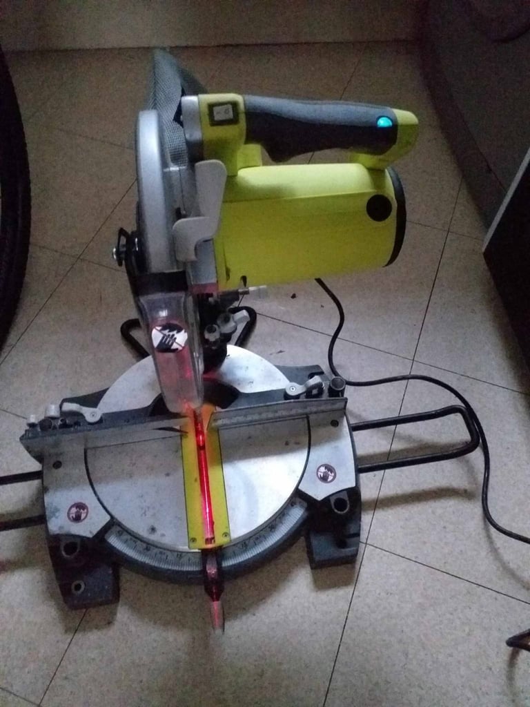 image for Rayobi miter saw with laser
