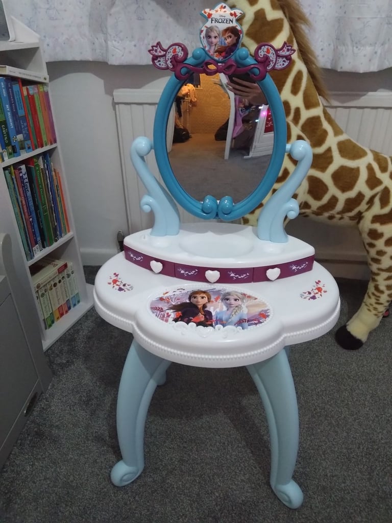 image for Frozen girls vanity / dressing table 
