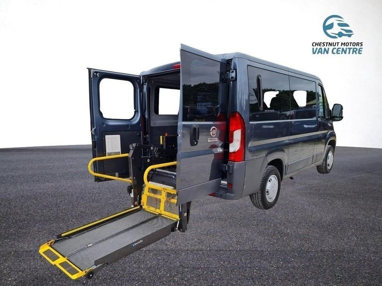image for Automatic Fiat Ducato WAV Wheelchair Access Vehicle 7 Seats 2018 L1H1 SWB No VAT