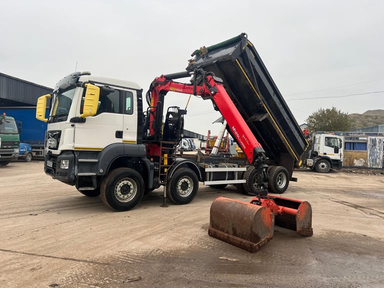 image for MAN/ ERF TGS 32-400 TIPPER GRAB 