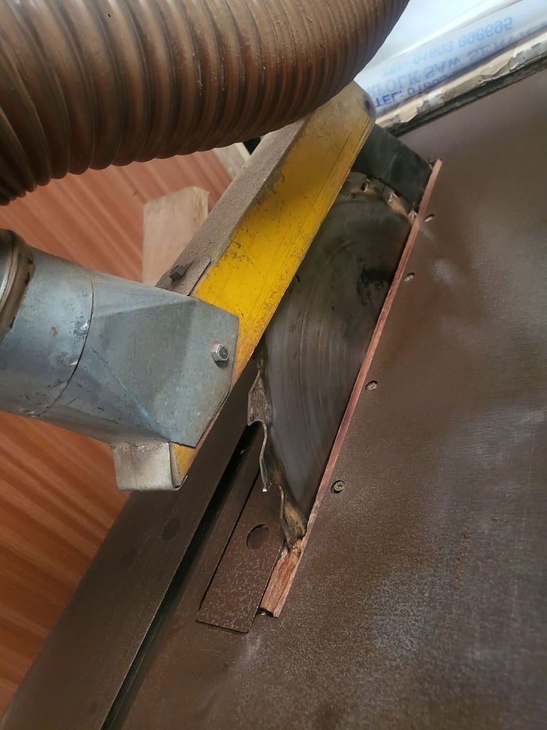 Sedgwick 3 phase table saw 