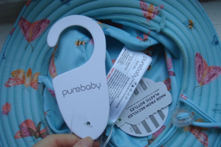 New Purebaby Swim Sun Hat for Toddlers Purchased at Fenwick of Bond Street £5 or 3 for £10
