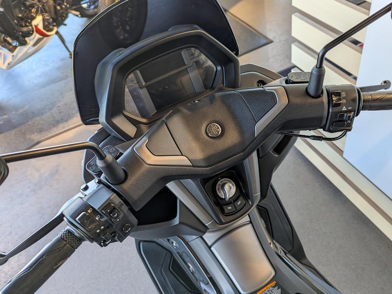 New (2025 MY) Yamaha NMAX Tech Max 125. Dark Magma. £3,900 (NO ADMIN FEES!)