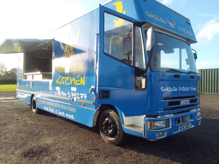 Catering trailer burger van horsebox mobile kitchen equipment 
