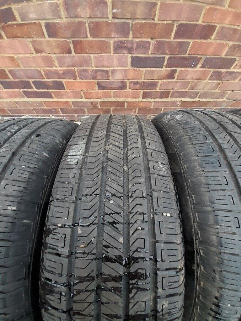 Set of 5 Continental Cross Contact RX M+S 255 65 19 Tyres with 8mm Tread in West London Area