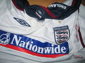 Original Umbro England National Training Shirt, Jersey