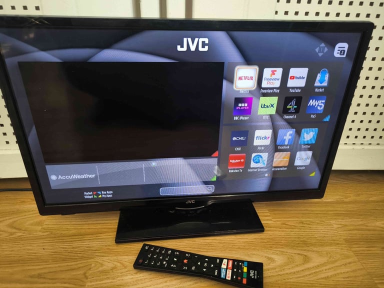 Smart TV 24" LED Wifi HDMI USB Freeview