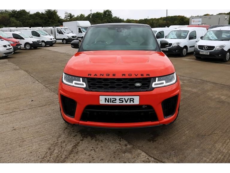 2018 RANGE ROVER SVR SUPER RARE FACTORY ORDER LAVA ORANGE STUNNING CONDITION