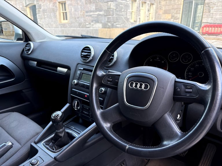 Audi A3 2.0 TDI 2009 Manual Hatchback - Low 88K Miles & New MOT