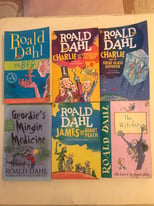 6 x Roald Dahl Books
