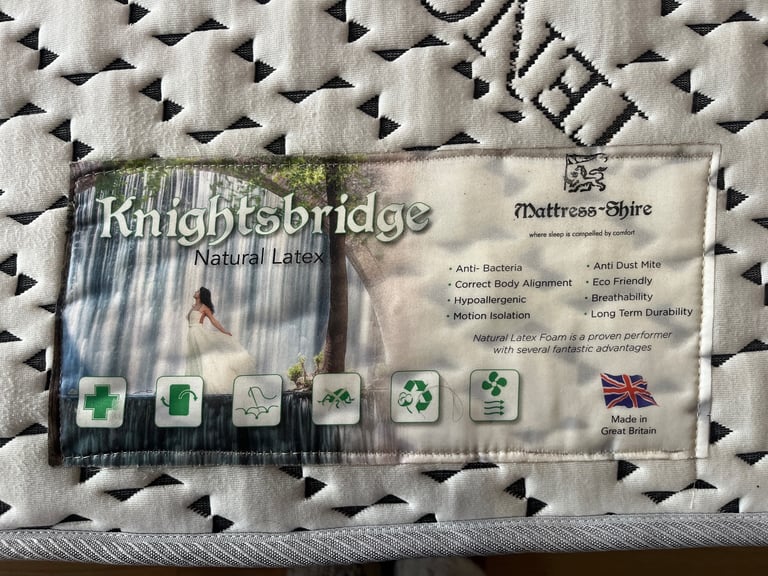 Double bed and mattress 