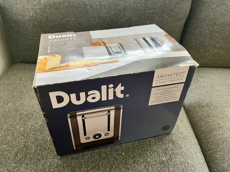 Dualit 2-Slot Architect Toaster Grey, 26526