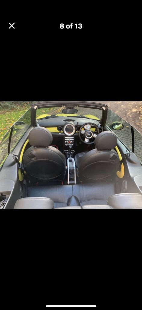 Mini Cooper convertible 