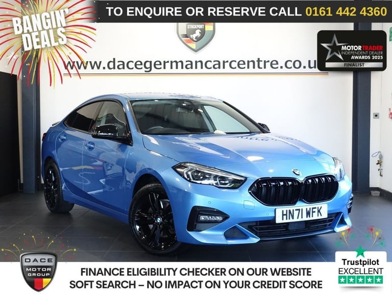 2021 BMW 2 Series Gran Coupe 2.0 218d Sport (LCP) Saloon 4dr Diesel Manual Euro 6 (s/s) (150 ps) ...