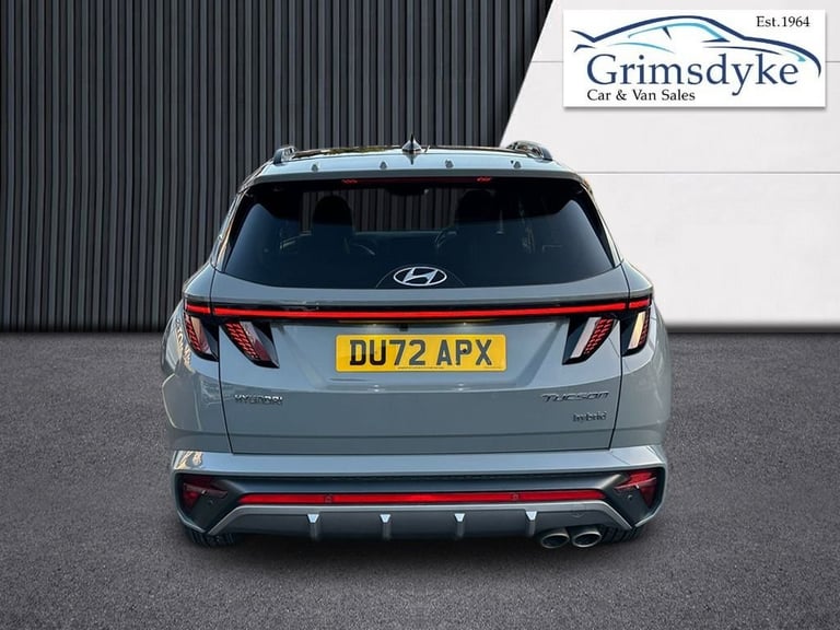 2022 Hyundai TUCSON 1.6 h T-GDi N Line S SUV 5dr Petrol Hybrid Auto Euro 6 (s/s) (230 ps) ESTATE ...