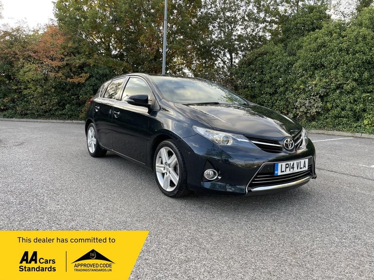 2014 Toyota Auris 1.6 V-Matic Excel 5dr Multidrive S HATCHBACK PETROL Automatic