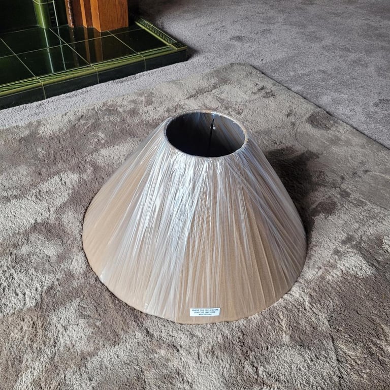 New Light Brown Mocha 14 Inch Lamp Shade