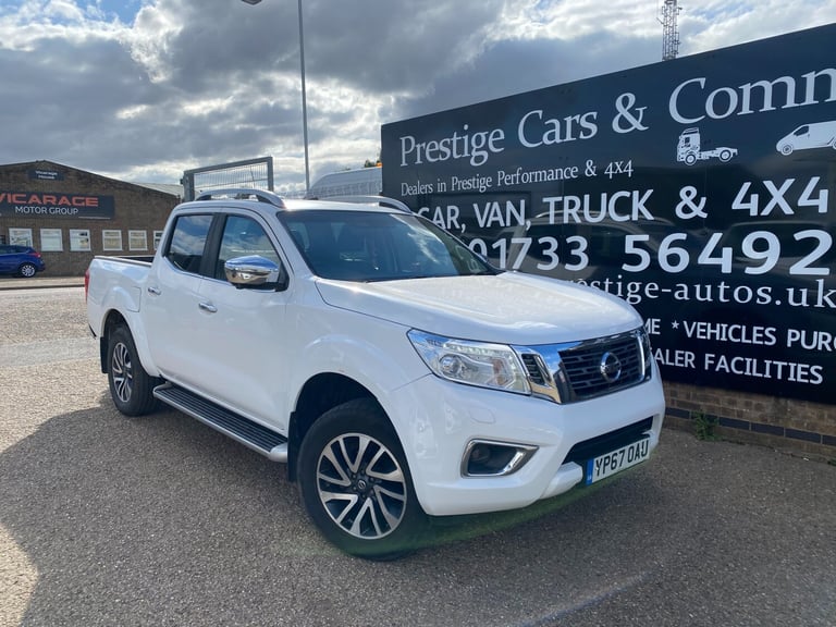 2017 Nissan Navara 2.3dCi 190 TT TEKNA 4X4 DOUBLE CAB PICK UP 155K FSH TOP SPEC ROLLER SHUTTER PI...