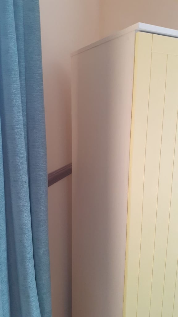 Wardrobe and Bedside Cabinet matching set only £18 ono