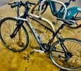 barely used Folding bicycle available now for sale