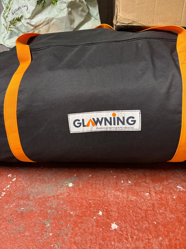 Camper van external tent