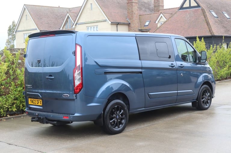 2022 Ford Transit Custom 2.0 320 EcoBlue Limited Crew Van Double Cab 5dr Diesel Manual L2 H1 Euro...