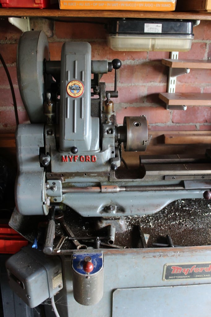 Myford ML7 lathe