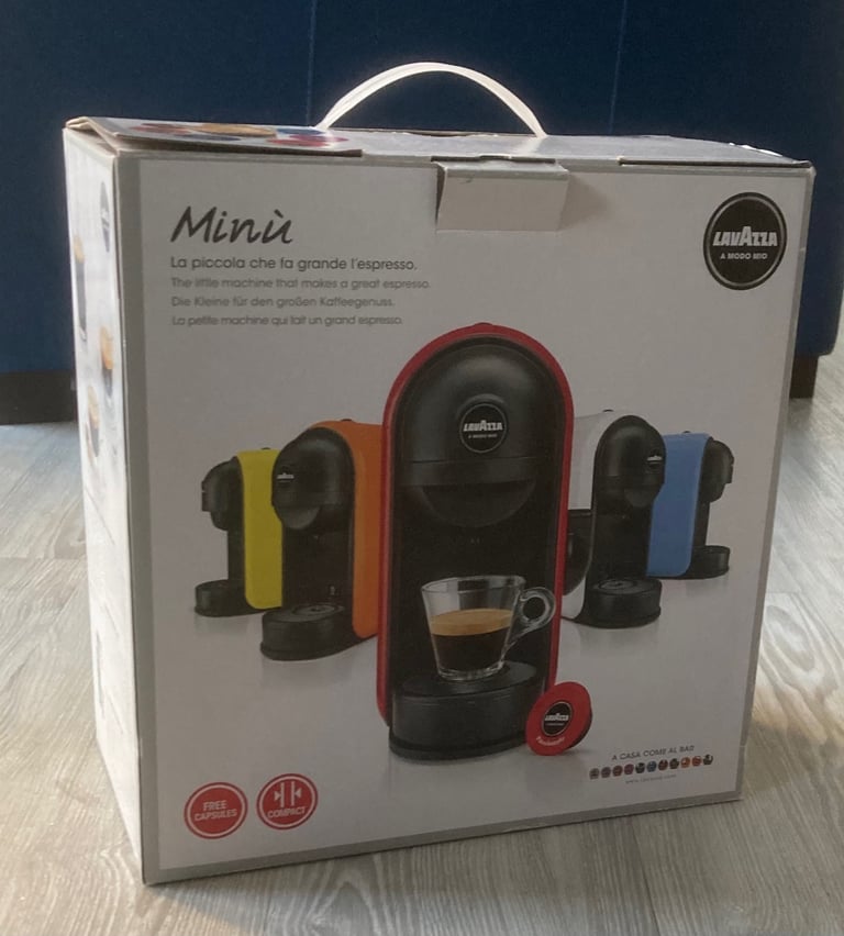 Lavazza A Modo Mia coffee maker, red