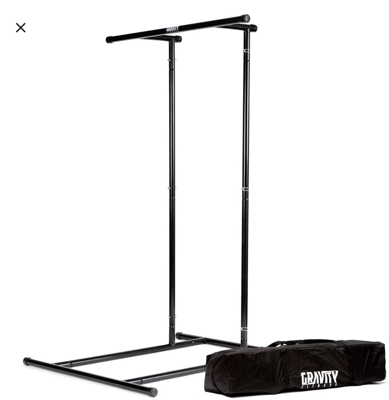 image for Gravity Fitness Portable Pull up Rack & Bag,